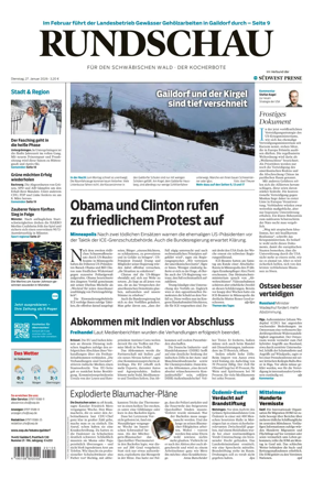 Cover of Rundschau fur den Schwabischen Wald – Der Kocherbote