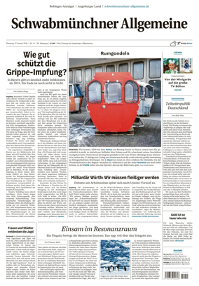 Cover of Schwabmunchner Allgemeine