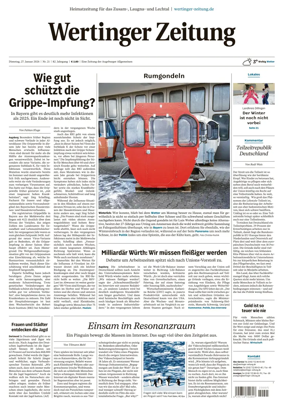 Cover of Wertinger Zeitung