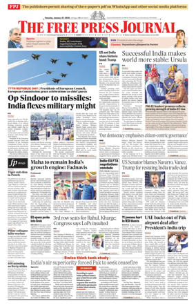 Cover of The Free Press Journal