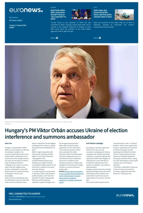 Cover of EuroNews (English Edition)