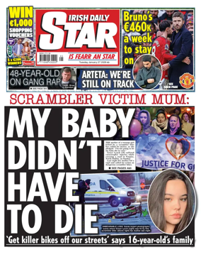 Cover of Irish Daily Star