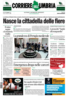 Cover of Corriere dell Umbria