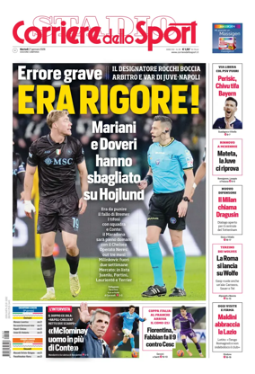 Cover of Corriere dello Sport (Campania)