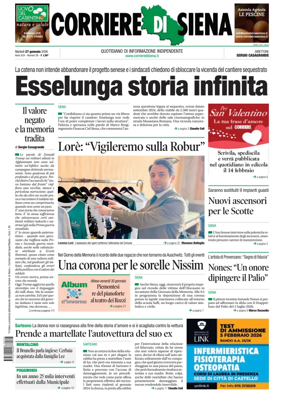 Cover of Corriere di Siena