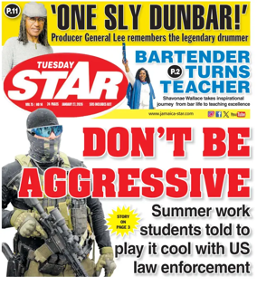 Cover of The Star (Jamaica)