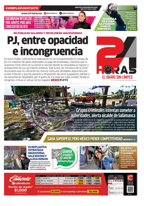 Cover of 24 Horas - El diario sin limites