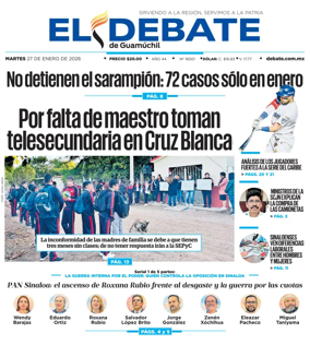 Cover of El Debate de Guamuchil