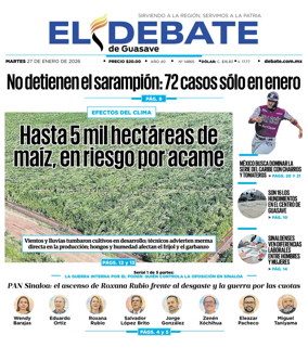 Cover of El Debate de Guasave