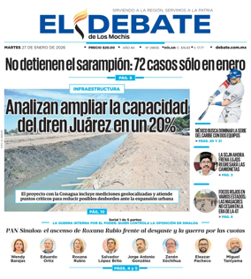 Cover of El Debate de Los Mochis