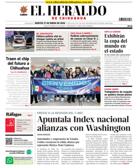 Cover of El Heraldo de Chihuahua