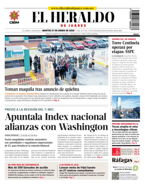 Cover of El Heraldo de Juarez