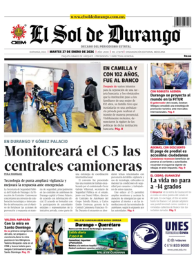 Cover of El Sol de Durango