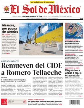 Cover of El Sol de Mexico