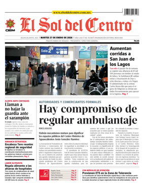 Cover of El Sol del Centro