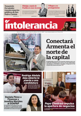 Cover of Intolerancia Diario