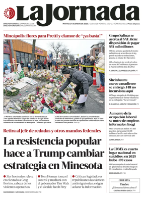 Cover of La Jornada