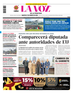 Cover of La Voz de la Frontera