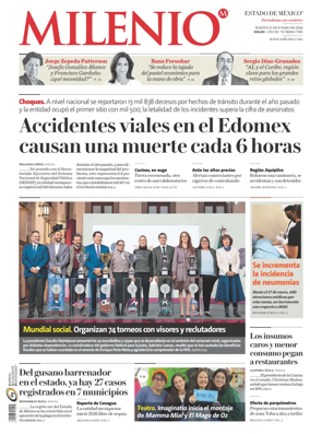 Cover of Milenio Edo de Mexico