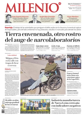 Cover of Milenio Monterrey