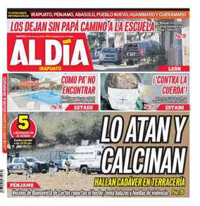 Cover of Periodico Al Dia (Irapuato)
