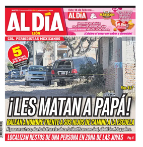 Cover of Periodico Al Dia (Leon)