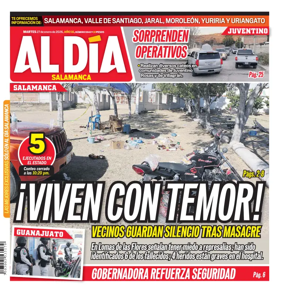 Cover of Periodico Al Dia (Salamanca)