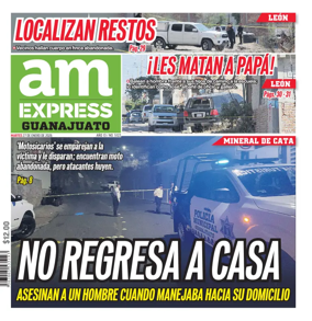 Cover of Periodico AM Express (Guanajuato)