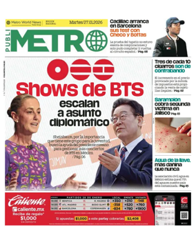 Cover of Publimetro Guadalajara