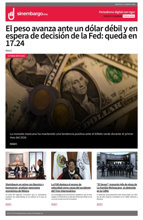 Cover of Sin Embargo destacadas