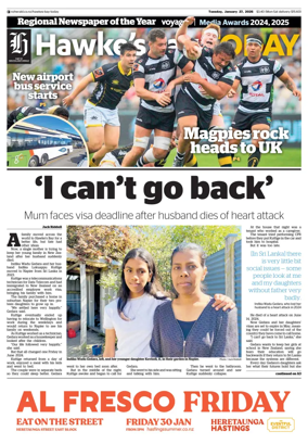 Cover of Hawke's Bay Today