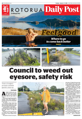 Cover of Rotorua Daily Post