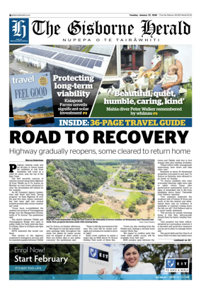 Cover of The Gisborne Herald