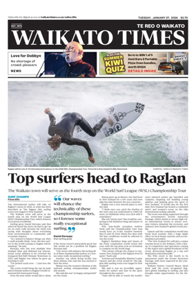 Cover of Waikato Times