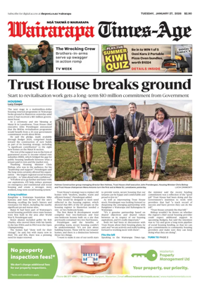 Cover of Wairarapa Times-Age (NZ)