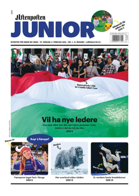 Cover of Aftenposten Junior