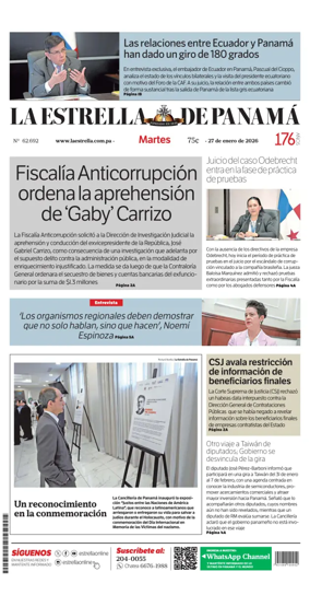 Cover of La Estrella de Panama