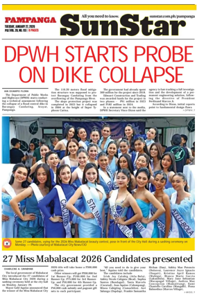 Cover of Sun.Star Pampanga