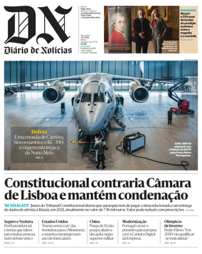 Cover of Diario de Noticias
