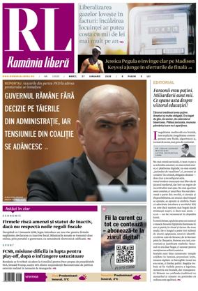 Cover of Romania Libera