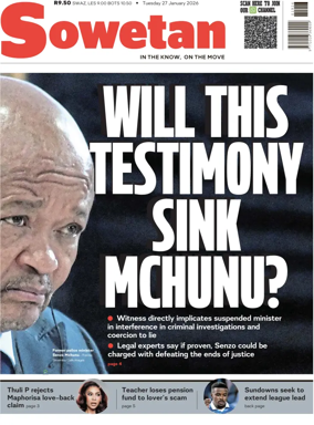 Cover of Sowetan
