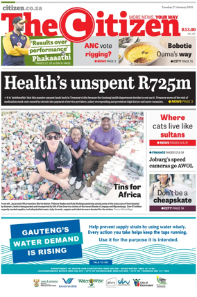 Cover of The Citizen (Gauteng)