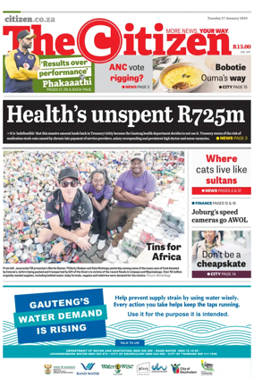 Cover of The Citizen (KZN)