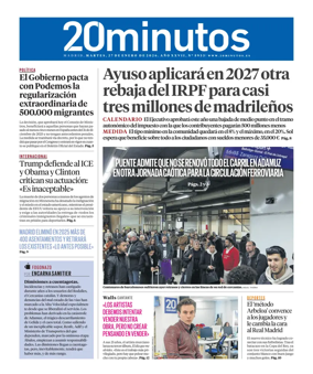 Cover of 20 Minutos Madrid