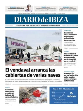 Cover of Diario de Ibiza