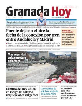 Cover of Granada Hoy