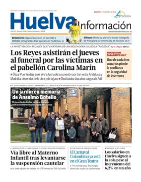 Cover of Huelva Informacion