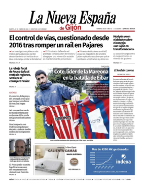 Cover of La Nueva Espana (Gijon)