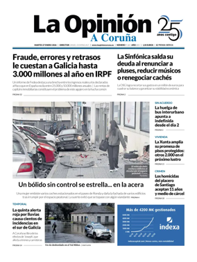 Cover of La Opinion de A Coruna