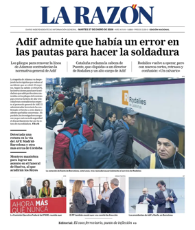Cover of La Razon (1st Edition)